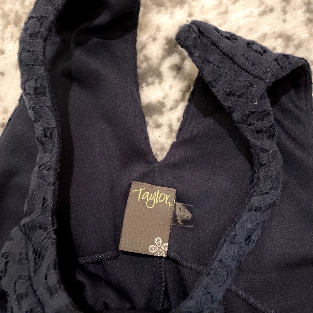 Navy blue dress